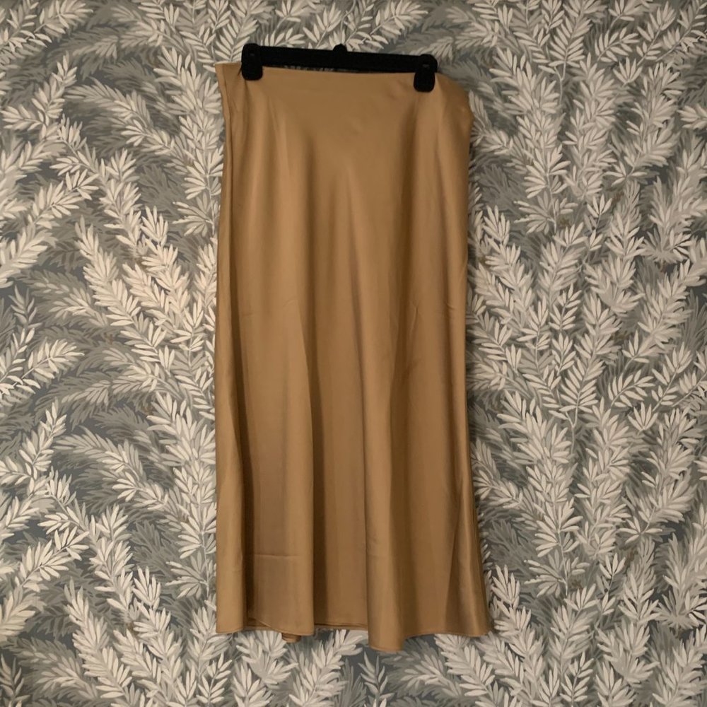 COPY - J Crew Slip Skirt - Tan - Medium - NWOT